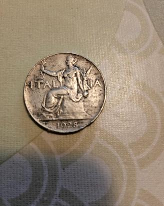 vecchia moneta italiana 