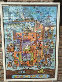 Quadro puzzle Mordillo 