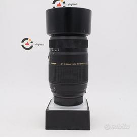 Tamron 70-300 f4-5.6 Di LD Macro Nikon Usato