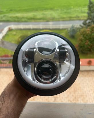 Faro led vespa con supporto px star Im piaggio