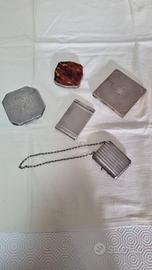 Portacipria antichi in argento