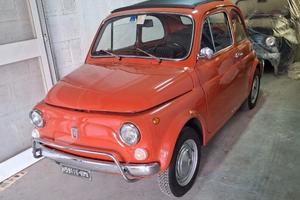 Fiat 500L DOCUMENTI E TARGA ORIGINALI ASI TUTTA RE