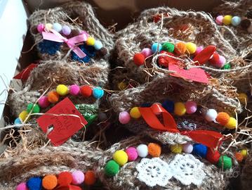 n 6 Mini coffette siciliane con calamita 