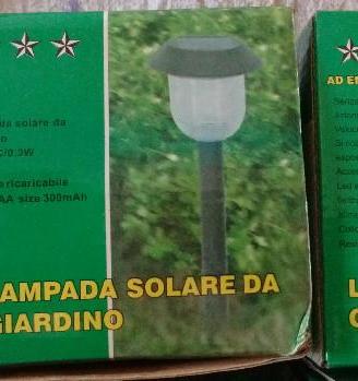 Luce faretto solare