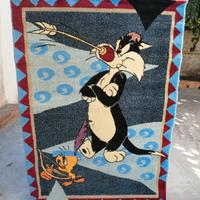 Tappeto cameretta looney tunes 160x85 cm