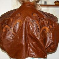 Giubbino vintage in pelle