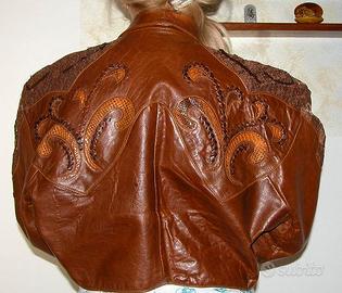 Giubbino vintage in pelle