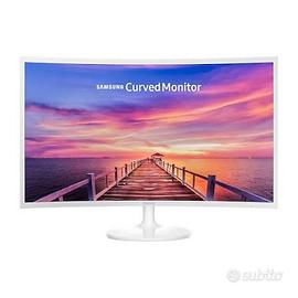 Monitor Samsung 32" Curvo C32F391FWU Bianco