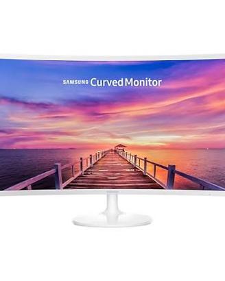 Monitor Samsung 32" Curvo C32F391FWU Bianco
