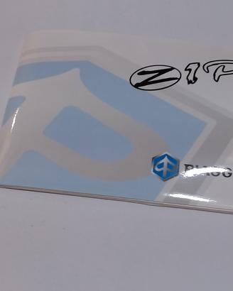 MANUALE USO E MANUTENZIONE ZIP PIAGGIO 578831