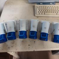 6 spine cee inclinate Scame da parete a 90 gradi 