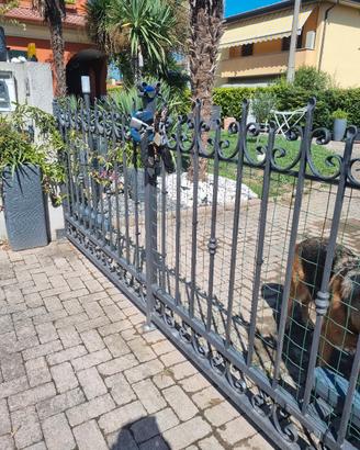 Cancelletto pedonale +Cancello carraio