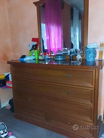 Cassettiera con specchio, Classico 