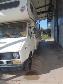 CAMPER ELNAGH MANSARDATO anni 80 7 posti 2500 TDI