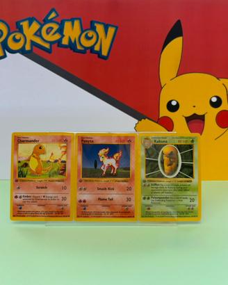 Carte pokemon set base prima edizione