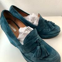 Scarpe zeppa scamosciate Geox 38