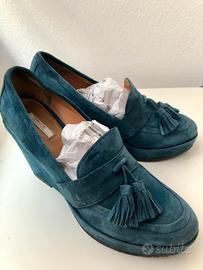 Scarpe zeppa scamosciate Geox 38