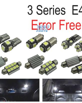 KIT 20 LAMPADE LED INTERNE BMW E46 M3 318I 318TI 3