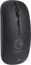 Mouse Bluetooth Wireless Senza USB PC Laptop Table