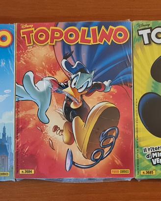 Topolino 3683 - 3684 - 3685