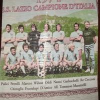 Maglietta da collezione squadra Lazio 1974.