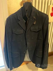 Giacca in lana con martingala