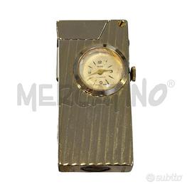 ACCENDINO LIQUIDO RIVO DEL 1960 CON OROLOGIO MECCA