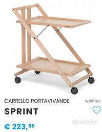 carrello portavivande 