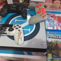 Ps4  slim 500 mb+ 3 joypad+ 2 giochi