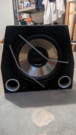 Subwoofer Phonocar 600w con box reflex - 250w RMS