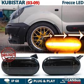 Frecce LED DINAMICHE per NISSAN KUBISTAR Nere