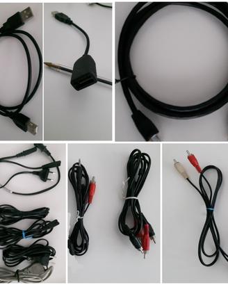 Cavi alimentazione/collegamento, TV, PC, stampanti