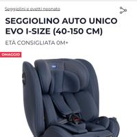 seggiolino auto 