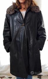 Giacca vintage in pelle 