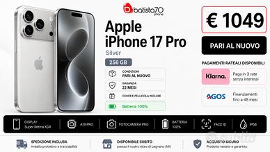 Apple iPhone 17 Pro Silver 256 GB