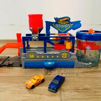 Hot Wheels - Autolavaggio con auto cambiacolore