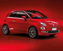 FIAT 500 1.0 Hybrid Red - CERCHI DA 16 -