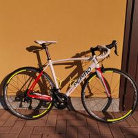 bicicletta da corsa Pepino carbonio - Shimano 105