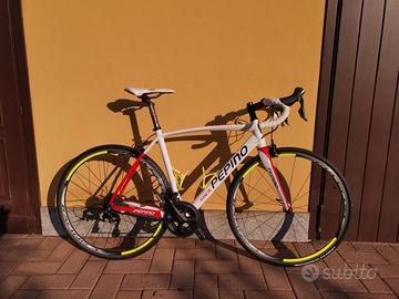 bicicletta da corsa Pepino carbonio - Shimano 105
