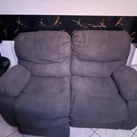 Divano 2 posti recliner elettrico SEYCHELLES
