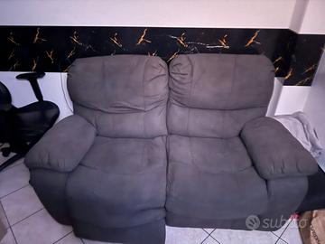 Divano 2 posti recliner elettrico SEYCHELLES