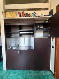 CUCINA CON CHIUSURA A SERRANDA