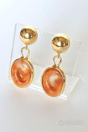 Orecchini in oro 18 kt con occhi di Santa Lucia