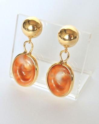Orecchini in oro 18 kt con occhi di Santa Lucia