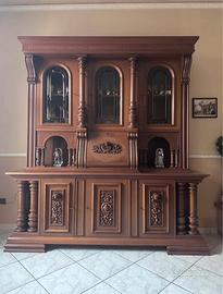 Credenza Hutch stile classico/barocco + Set sala p