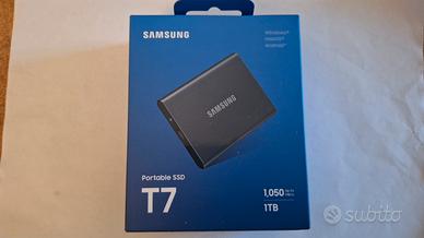 SSD Samsung T7 - 1TB Nuovo
