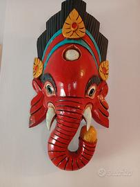 maschera legno