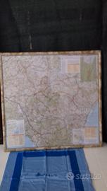 Quadro cartina Basilicata