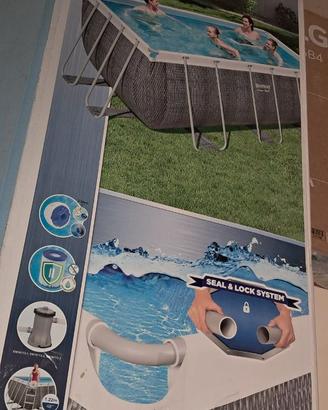 piscina fuori terra bestway power steel