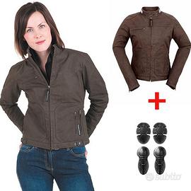 GIACCA MOTO TUCANO URBANO QUEEN DONNA + PROTEZIONI